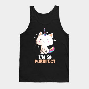 I'm So Purrfect Funny Cute Gift Tank Top